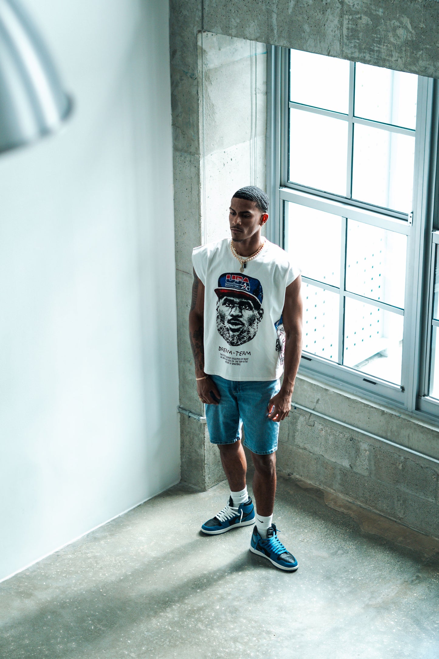 "Dream Team" USA Sleeveless Tee
